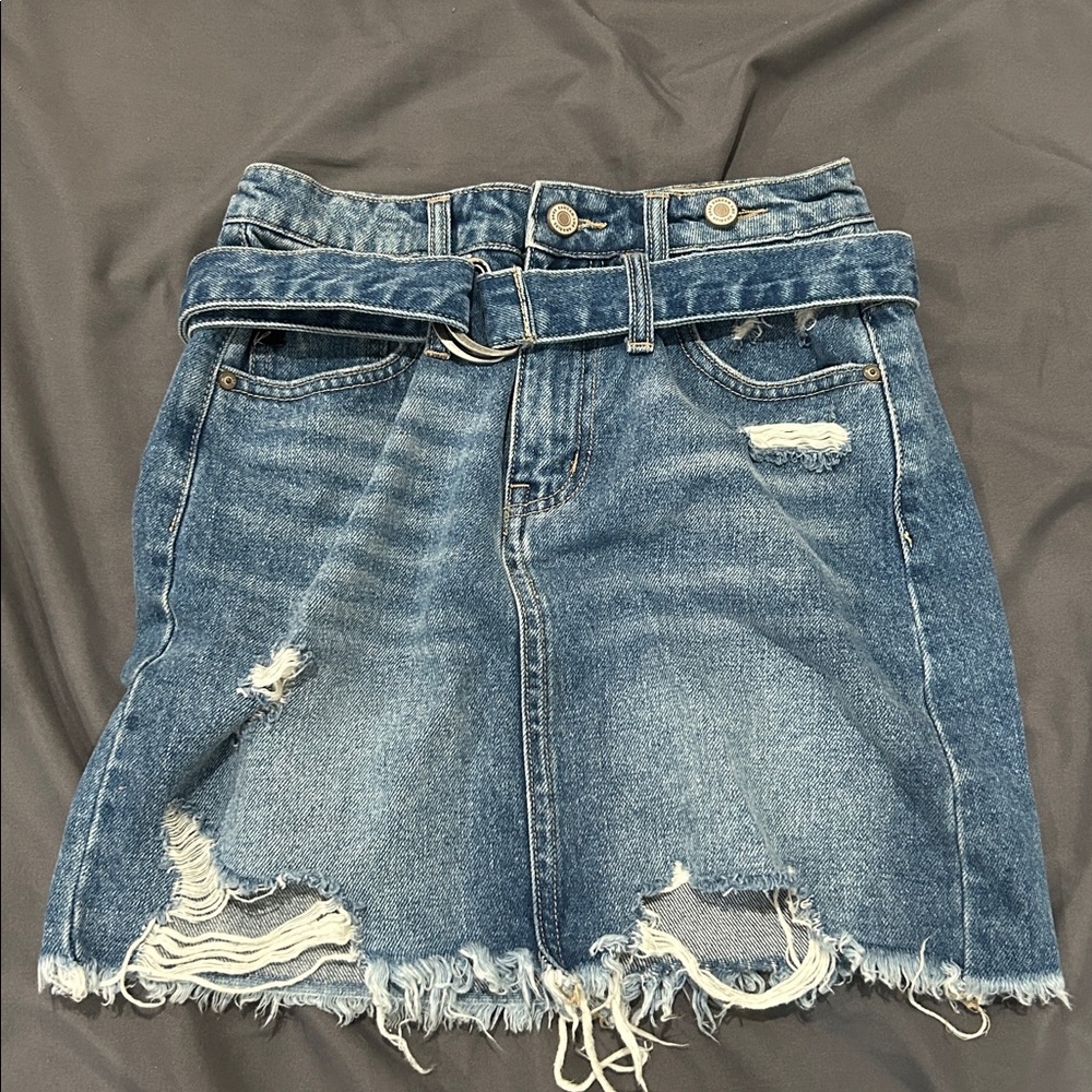KanCan Blue Denim Skirt